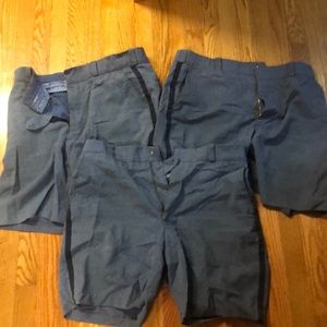 3 pair of Mens letter carrier shorts bundle